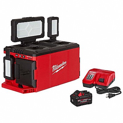 MILWAUKEE TOOL  EQUIPMENT 2357-20, 48-59-1881 M18 PACKOUT Light + M18 RDL FORGE XC8.0