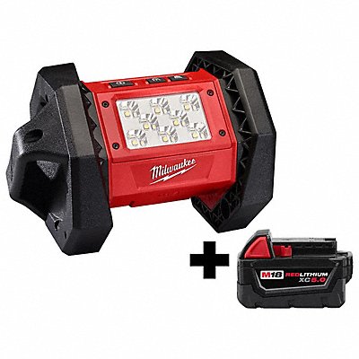 MILWAUKEE 23612000000000 M18 ROVER Flood Light M18 XC5.0 Battery