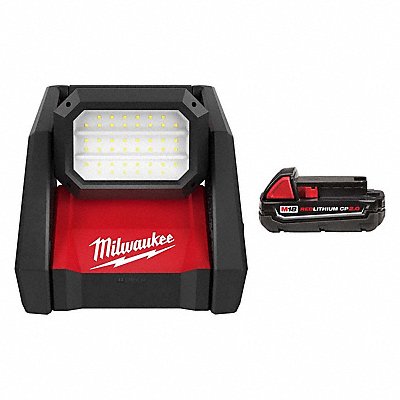 MILWAUKEE 23662000000000 Flood Light and Battery