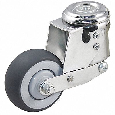 GRAINGER P16SRP060KH Shock-Absorbing Bolt-Hole Castor 6