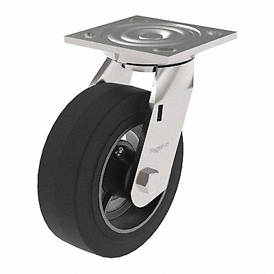 GRAINGER P21SRY060R16 Standard Plate Castor Swivel 550 lb.