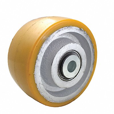 GRAINGER PUY060x030075K Caster Wheel 6 dia 2 000 lb Yellow