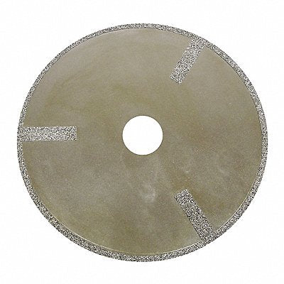 DYNABRADE 93646 Dmnd Cut Off Wheel 3 dia.x3/8 40/50G S/S
