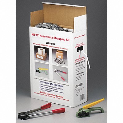 NIFTY PRODUCTS SEP48HD Heavy Duty Jumbo Poly Strapping Kit