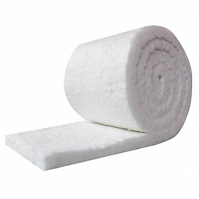 UNITHERM CF8248X125 Ceramic Insulation 48 In W 12-1/2 ft.