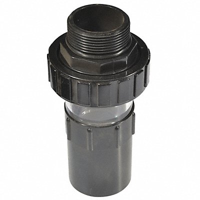DAYTON PP89280101G Union with Sight Glass O 1-1/2 In.