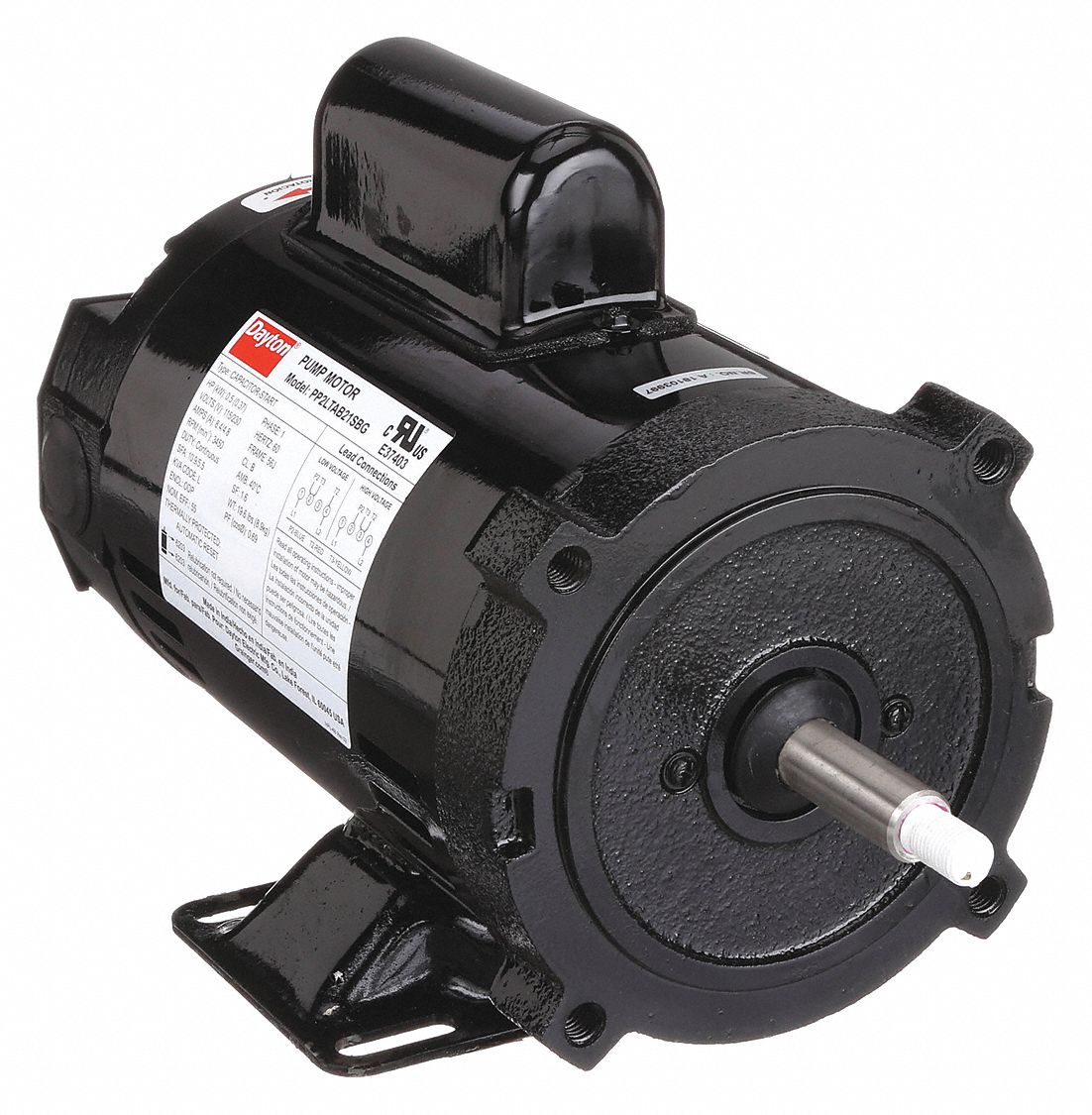 DAYTON PP2LTAB21SBG Motor