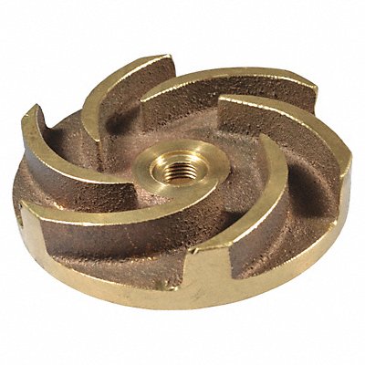 DAYTON PPL2202BG Impeller Bronze 3 1/2 in Dia.