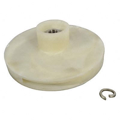 DAYTON PPL2216PG Pump Impeller 4.8 in PP For 2YEU2 2YEU3