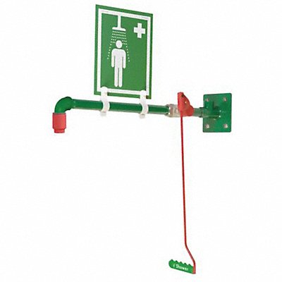 HUGHES SAFETY 23GH Emergency Shwr Hori Wall Mounting Plate