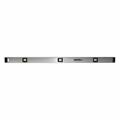 JOHNSON LEVEL 13004800 I Beam Level Alum 48 In L 3 Vials Silver