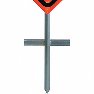DICKE P100 In-Ground Sign Stand Steel