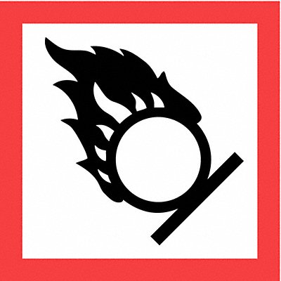 GHS SAFETY GHS1266 Pictogram Sign 10-3/4 W