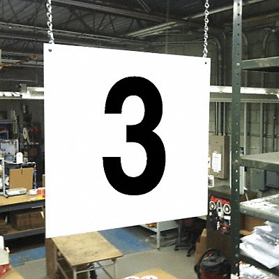 STRANCO INC HPSFS12123 Hanging Aisle Sign Legend 3