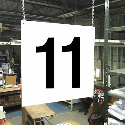 STRANCO INC HPSFS121211 Hanging Aisle Sign Legend 11