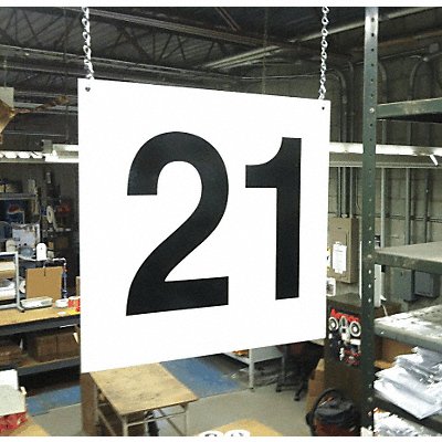 STRANCO INC HPSFS121221 Hanging Aisle Sign Legend 21