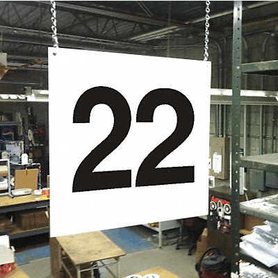 STRANCO INC HPSFS121222 Hanging Aisle Sign Legend 22