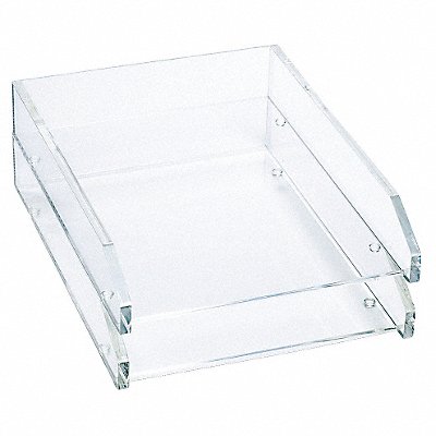 KANTEK KTKAD15 Letter Tray Clear Acrylic