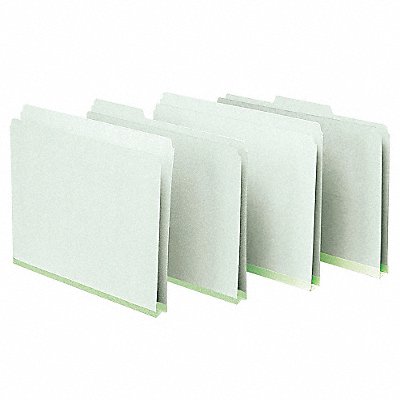 GRAINGER PFX17167 Letter File Folders Green PK25