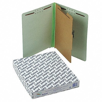 GRAINGER PFX23214 Letter File Folders Pale Green PK10
