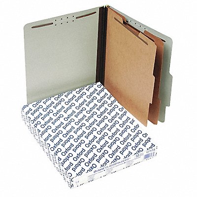 GRAINGER PFX17173 Letter File Folders Green PK10