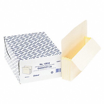 GRAINGER PFX12812 Expandable File Folder Manila PK25