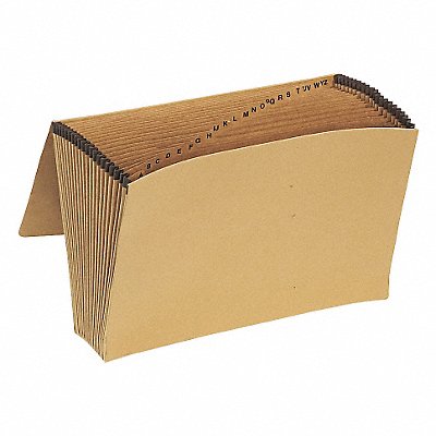 GRAINGER PFXK19AOX Alpha Expandable File Redrope Kraft