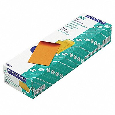 QUALITY PARK QUA50262 Coin Envelopes 2-1/2 H 4-1/4 W PK500