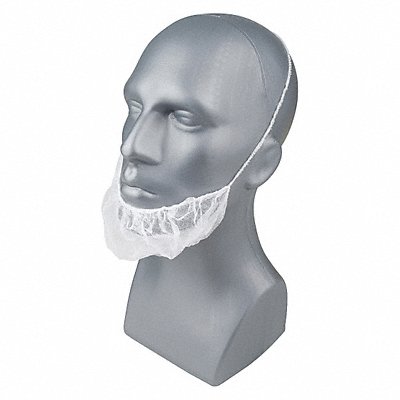 CONDOR 23KX01 H8277 Beard Cover PP White Universal PK1000