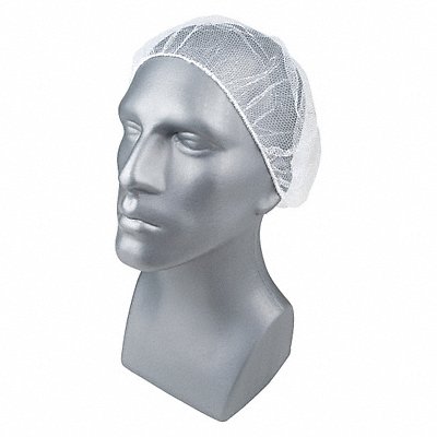 CONDOR 23KX30 Hairnet Polyester White 18 in PK1000