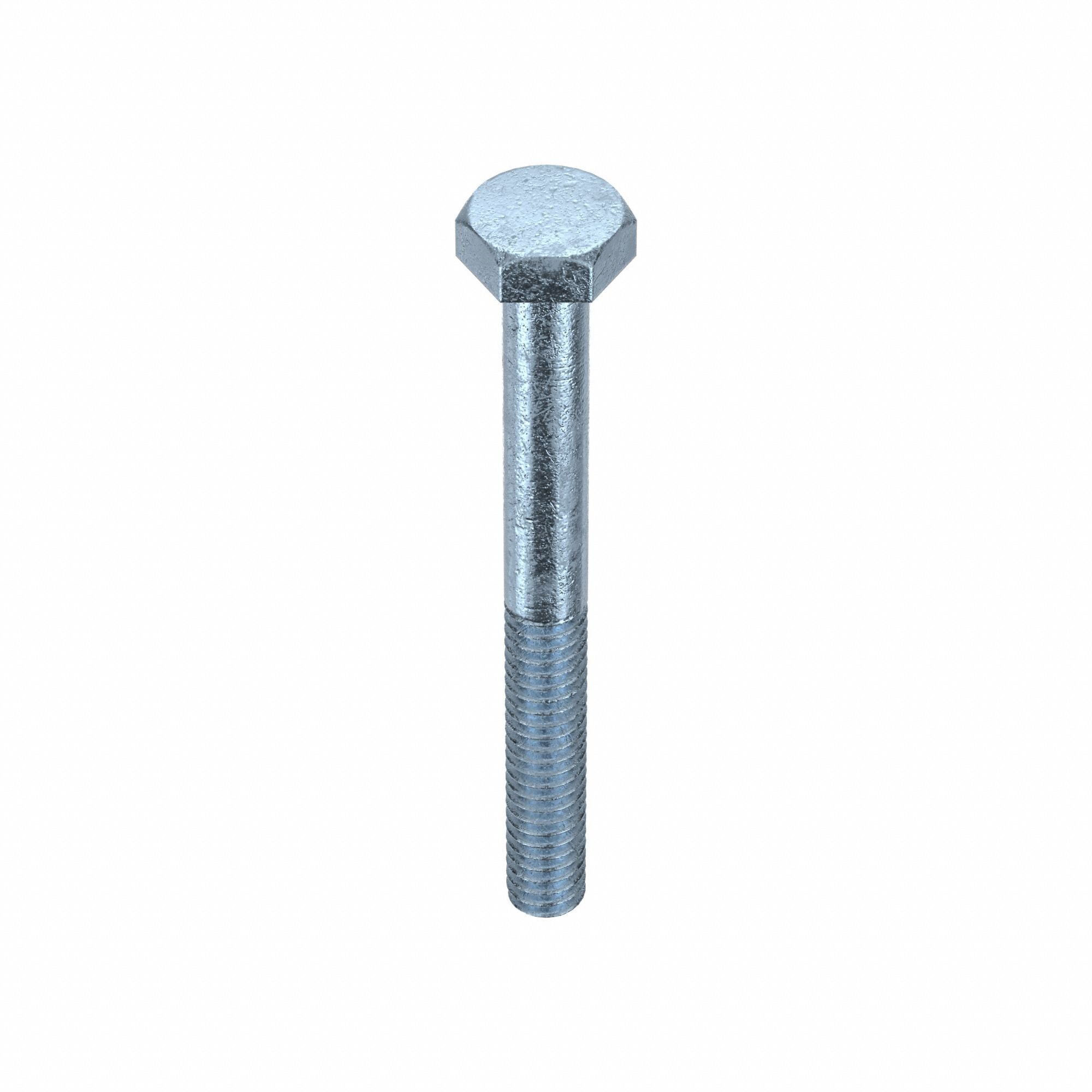GRAINGER U012000250250 Hex Head Cap Screw Steel 2.5 1/4 -20 50PK