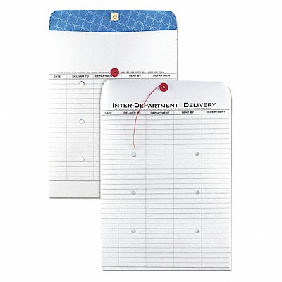 QUALITY PARK QUA63663 Interoffice Envelopes 10 H 13 W PK100