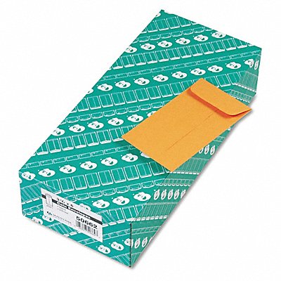 QUALITY PARK QUA50662 Coin Envelopes 3-3/8 H 6 W PK500