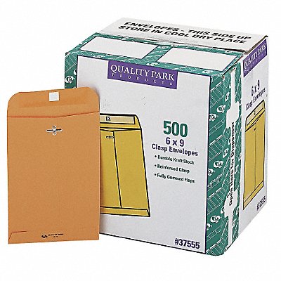 QUALITY PARK QUA37555 Catalog Envelopes 6 H 9 W PK500