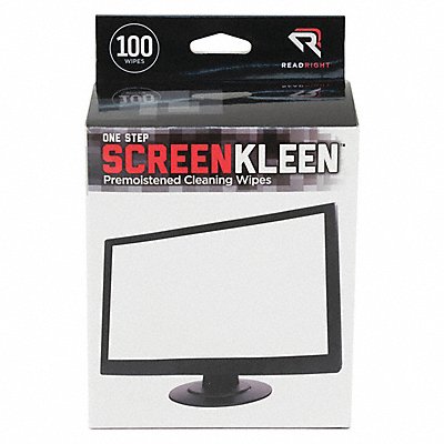 READ RIGHT REARR1309 Screen Pad Wipes PK100