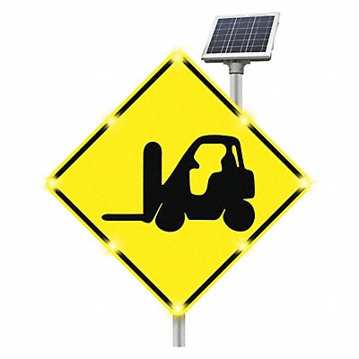 TAPCO 2180C00069 LED Sign Forklift Aluminum 30 x 30