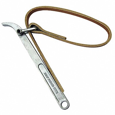 WESTWARD 23M601 Strap Wrench Steel 9 Hndl 22-7/16 Strp