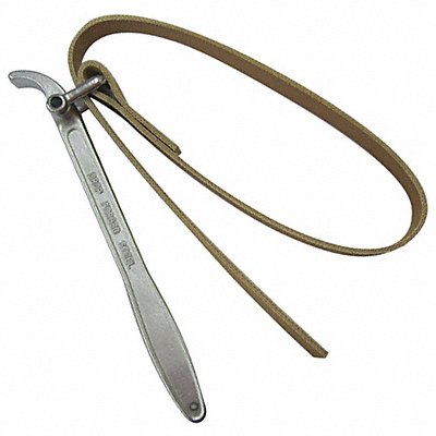 WESTWARD 23M602 Strap Wrench Steel 11 Hndl 34-5/8 Strp