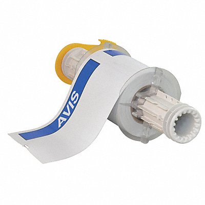 BRADY 130797 Label White/Blue 4x6In Vinyl