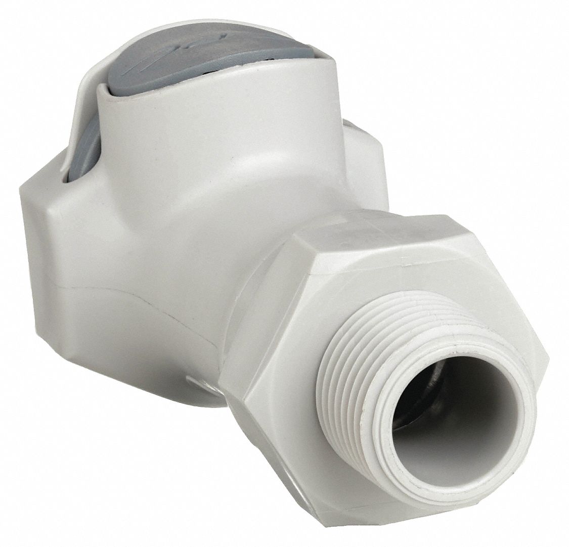 COLDER HFC10812 Coupler PP Grey Push In 1/2