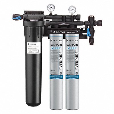 PENTAIR/EVERPURE EV93242275 Water Filter System 0.5 micron 25 1/2 H