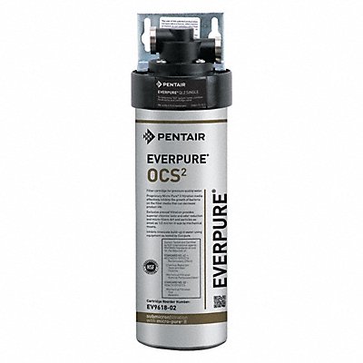 PENTAIR/EVERPURE EV92756075 Water Filter System 0.5 micron 12 H