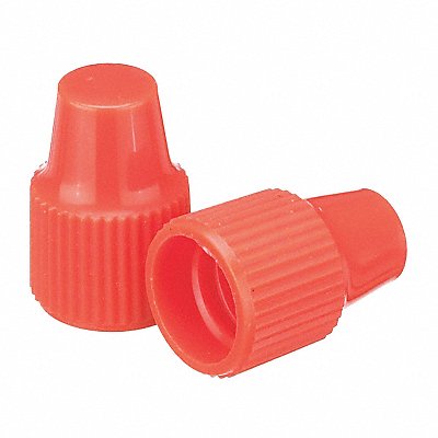 WHEATON 242503 Cap 8 mm Dia Orange PK100