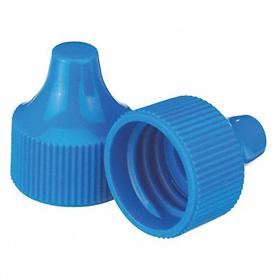 WHEATON 242524 Cap 20 mm Dia Blue PK100
