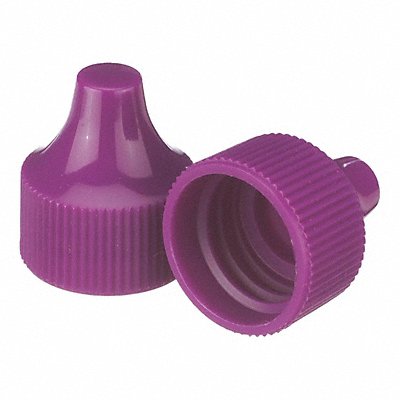 WHEATON 242527 Cap 20 mm Dia Purple PK100