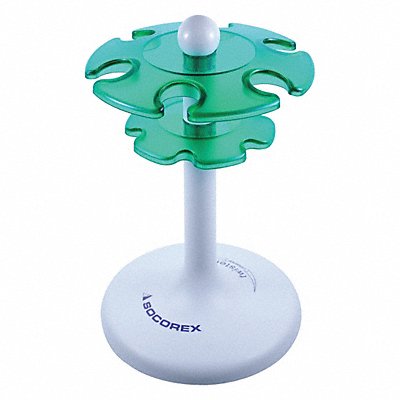 WHEATON W870154 Pipette Stand Hold 6 Pipettes Green