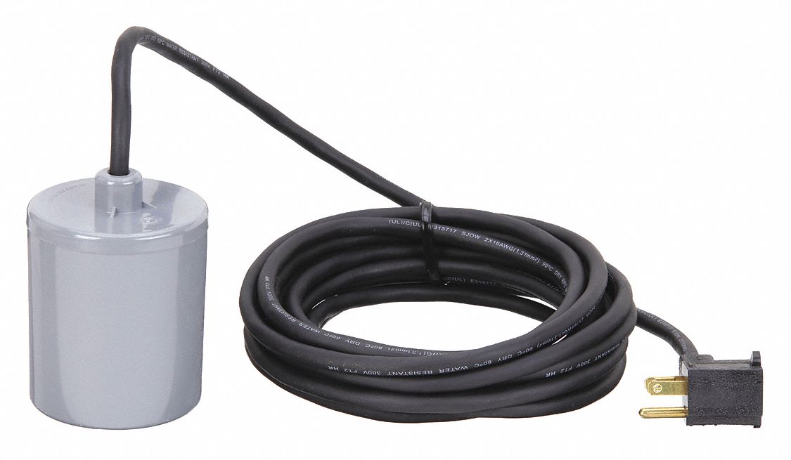 DAYTON 106923XAGIS Float Switch 20 ft