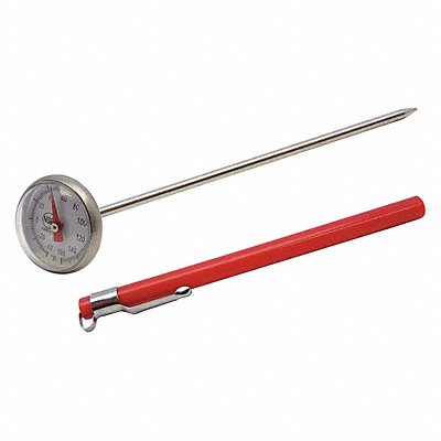 GRAINGER 23NU23 Dial Pocket Thermometer -40 to 160 F