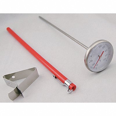 GRAINGER 23NU27 Dial Pocket Thermometer 50 to 550 F
