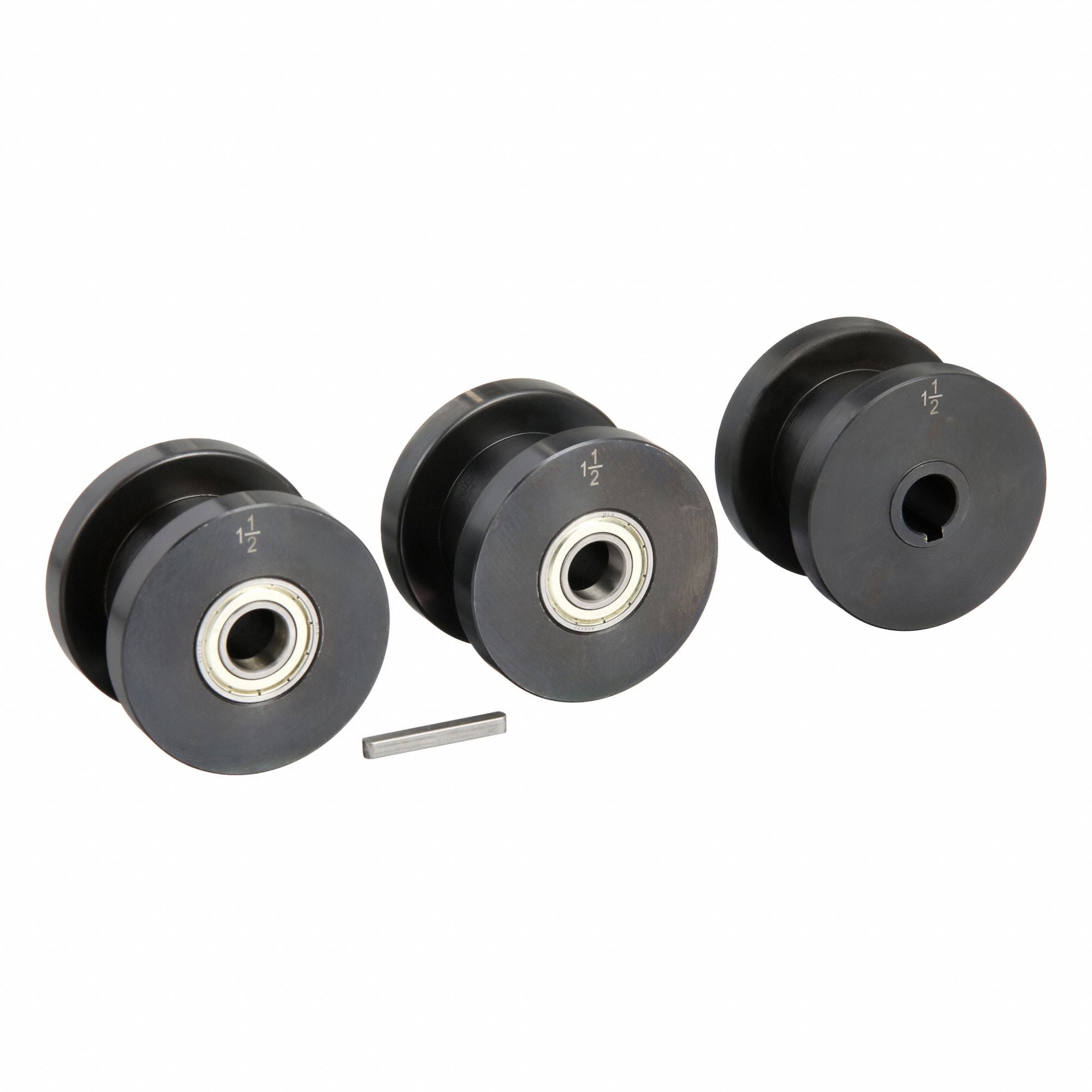 DAYTON TT45J333305G Square Tube Rollers 1-1/2in